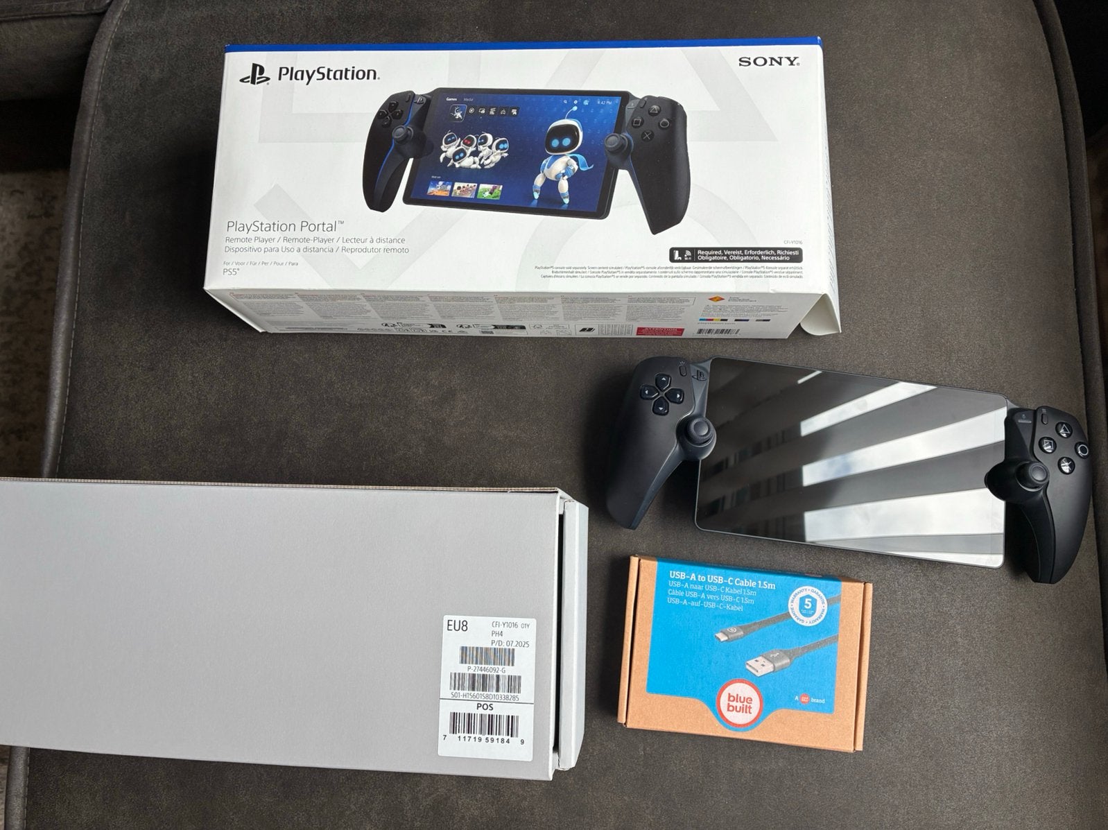 Playstation Portal Remote zwart, Spelcomputers en Games, Gekoppelde computers, 1 speler, Ophalen of Verzenden, Zo goed als nieuw