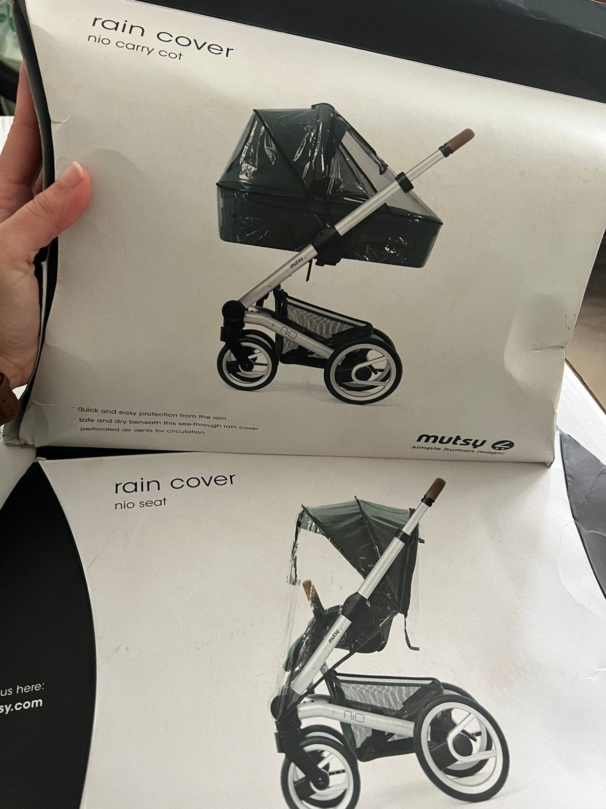Foto 4 van Mutsy Nio Adventure Sea Green kinderwagen met accessoires