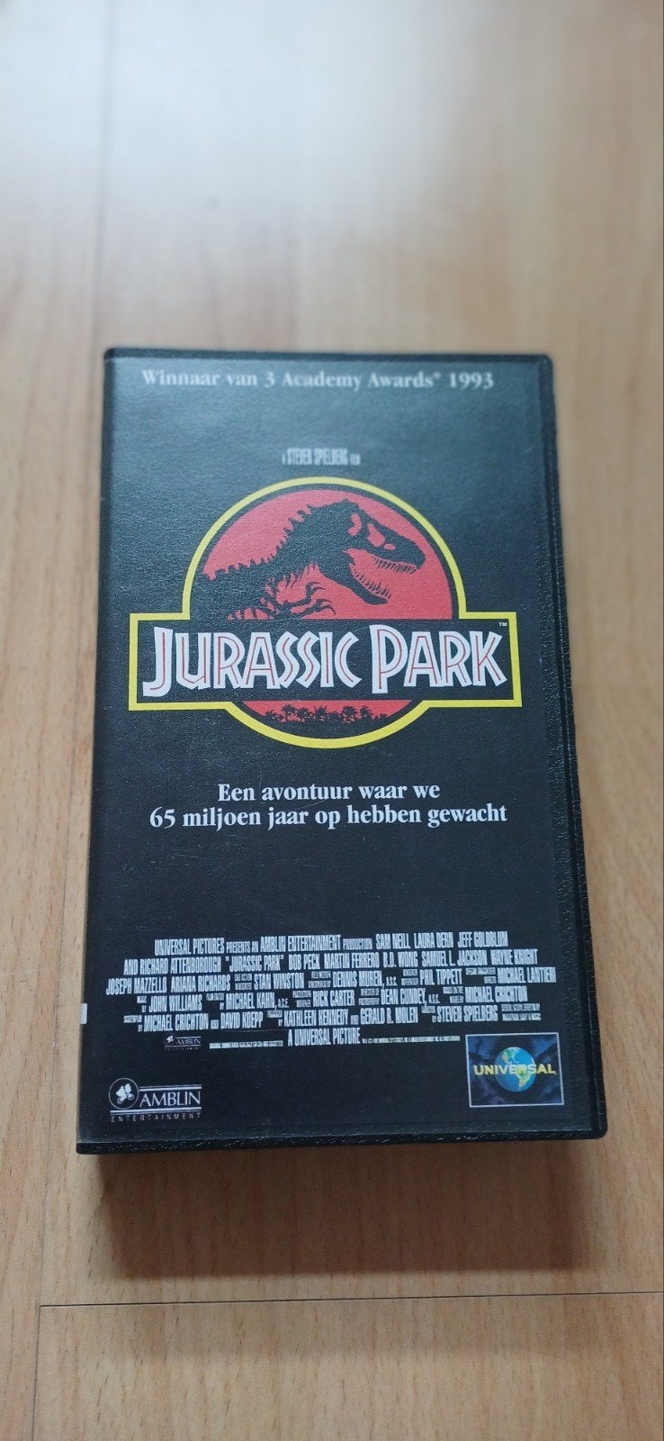 Jurassic Park VHS - Een avontuur uit 1993, Cd's en Dvd's, VHS | Film, Ophalen, Actie en Avontuur, Vanaf 12 jaar, VHS