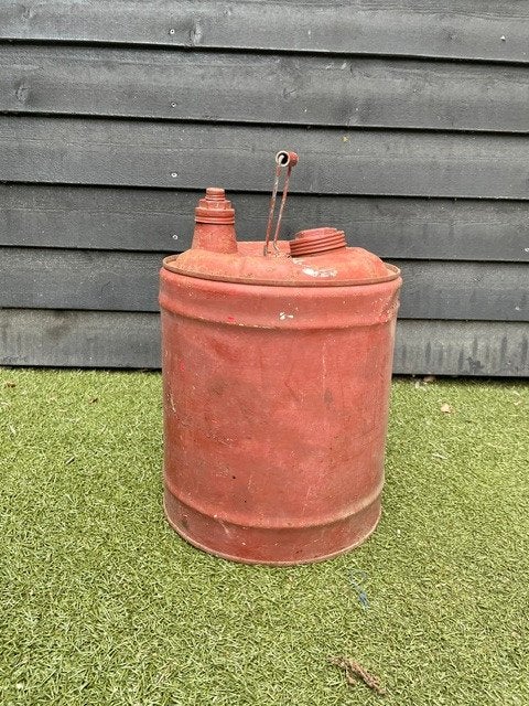 petroleum kannetje, Ophalen