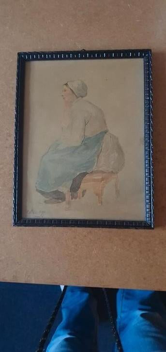 Schilderij 1977, Ophalen of Verzenden