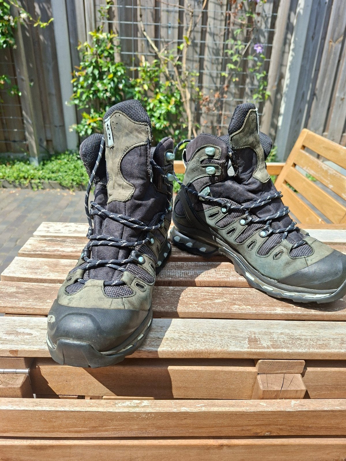 Salomon Gore-Tex wandelschoenen - Maat 40 2/3, Ophalen of Verzenden, Gebruikt, Schoenen