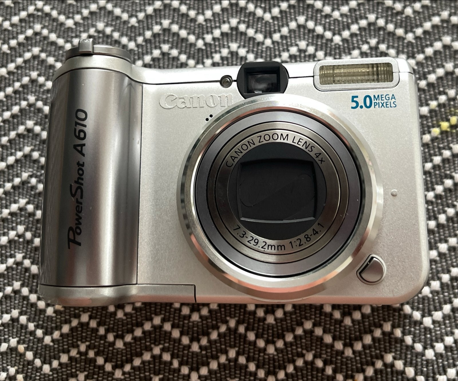 Canon PowerShot A610 - Onberispelijke staat, compleet!, Ophalen of Verzenden, Zo goed als nieuw, Canon, 4 t/m 7 keer