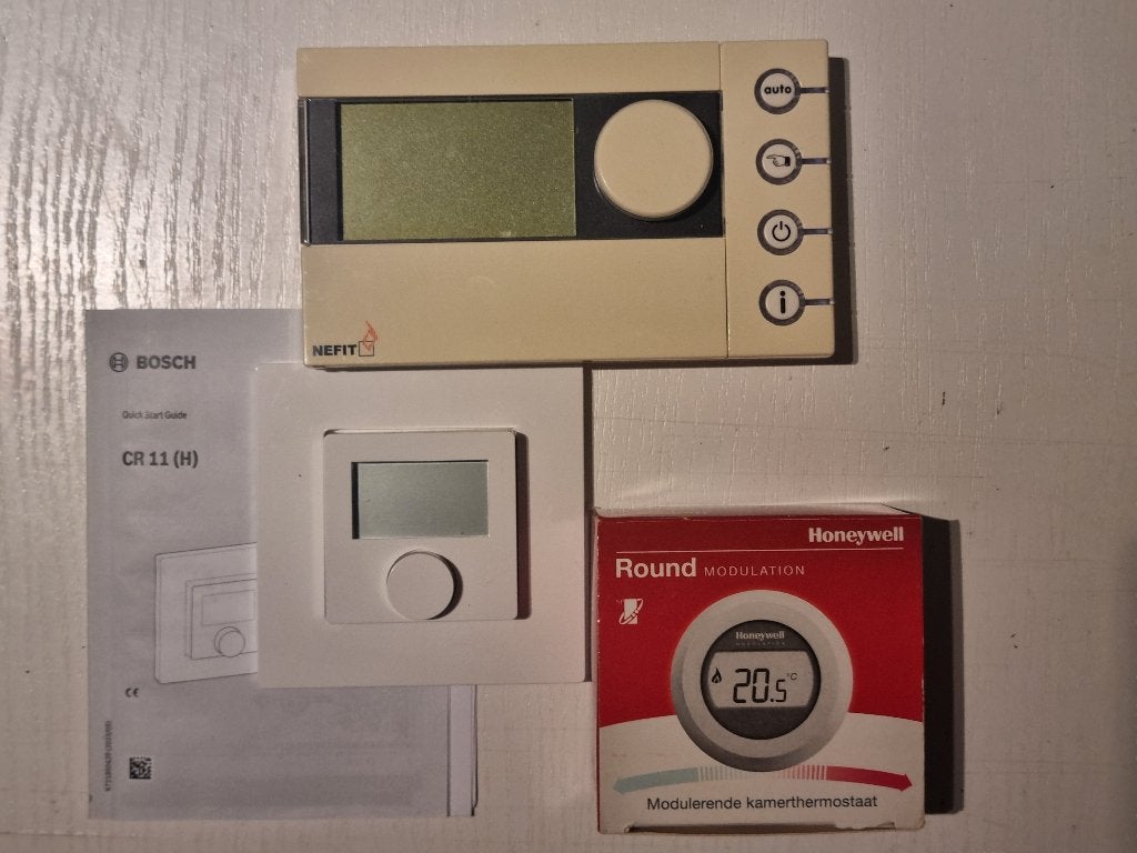 Bosch, Honeywell, Nefit thermostaten (nieuw en gebruikt), Ophalen of Verzenden, Slimme thermostaat, Nieuw