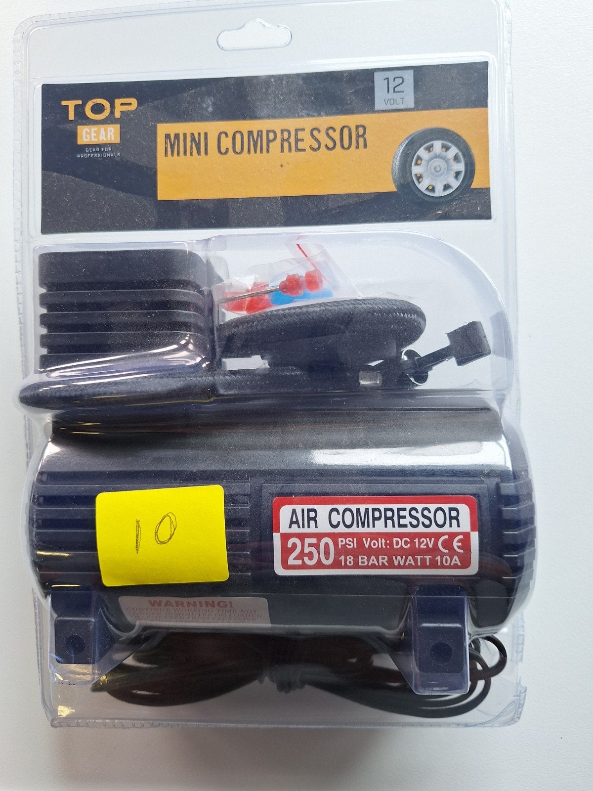 Topgear Mini Compressor 12V - Ideaal voor onderweg, Onbekend, Nieuw, Ophalen of Verzenden, Onbekend