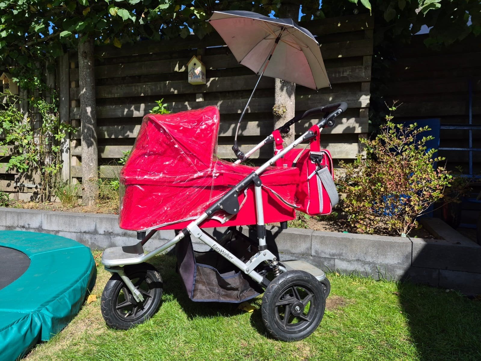 Prachtige Easywalker kinderwagen rood, zeer compleet, Ophalen, Overige merken
