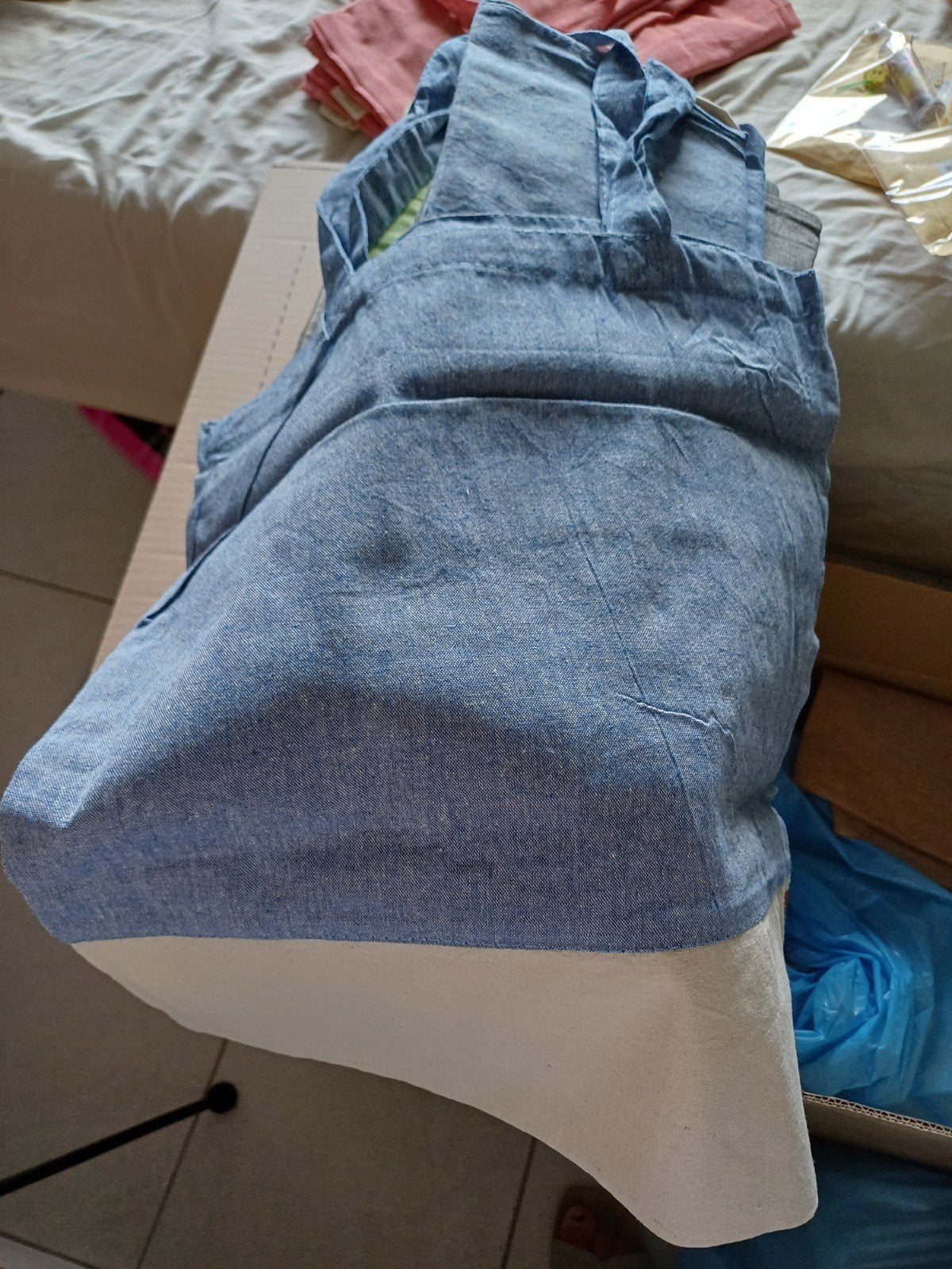 stoffen boodschappen tasjes, Sieraden, Tassen en Uiterlijk, Ophalen of Verzenden, Nieuw, Shopper