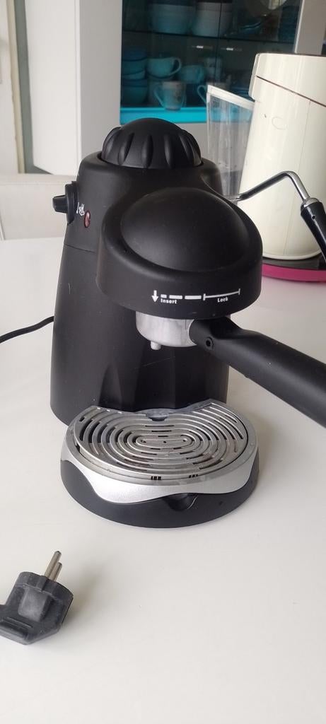 Zwart espresso apparaat met stoompijpje, Ophalen of Verzenden