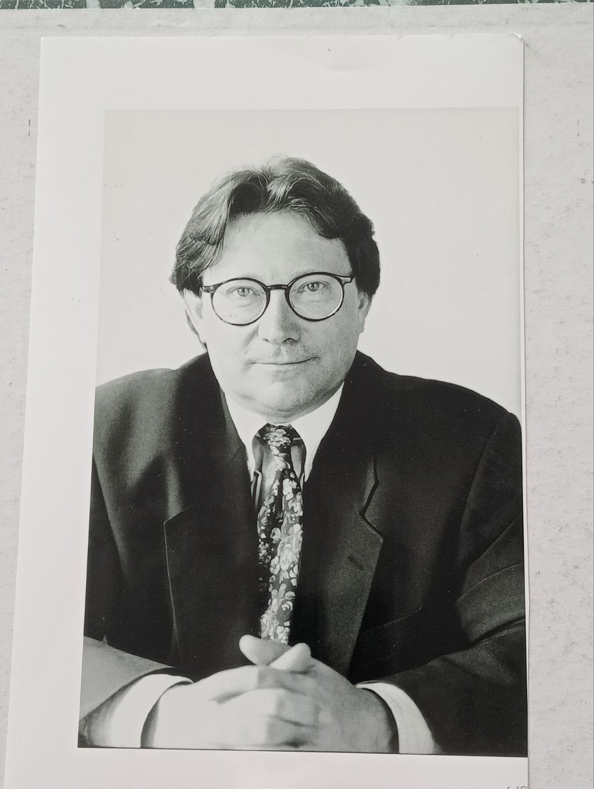 Fons van Westerloo SBS portretfoto 1995, Ophalen of Verzenden, 1980 tot heden, Overige onderwerpen