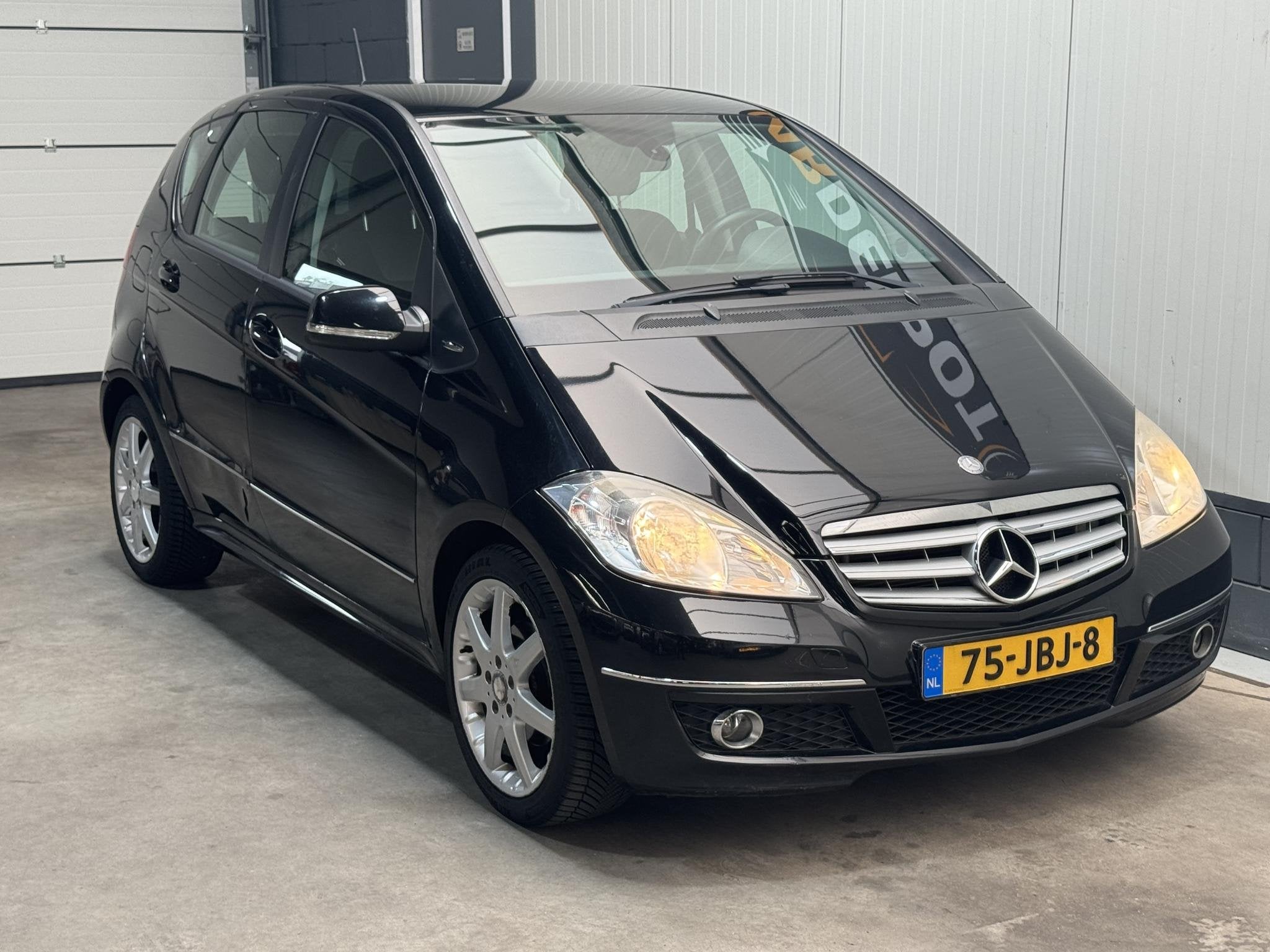 Mercedes-Benz A-klasse 170 Avantgarde, Auto's, Mercedes-Benz, Gebruikt, Zwart, 4 cilinders, Zwart