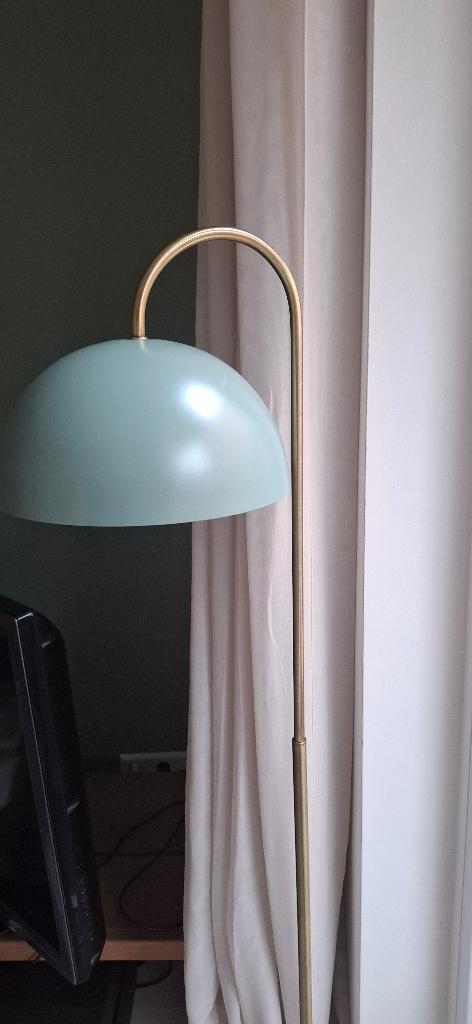 Staande lamp  Leitmotiv vloerlamp Dome, Huis en Inrichting, Lampen | Vloerlampen, Ophalen, Zo goed als nieuw, Metaal, 100 tot 150 cm