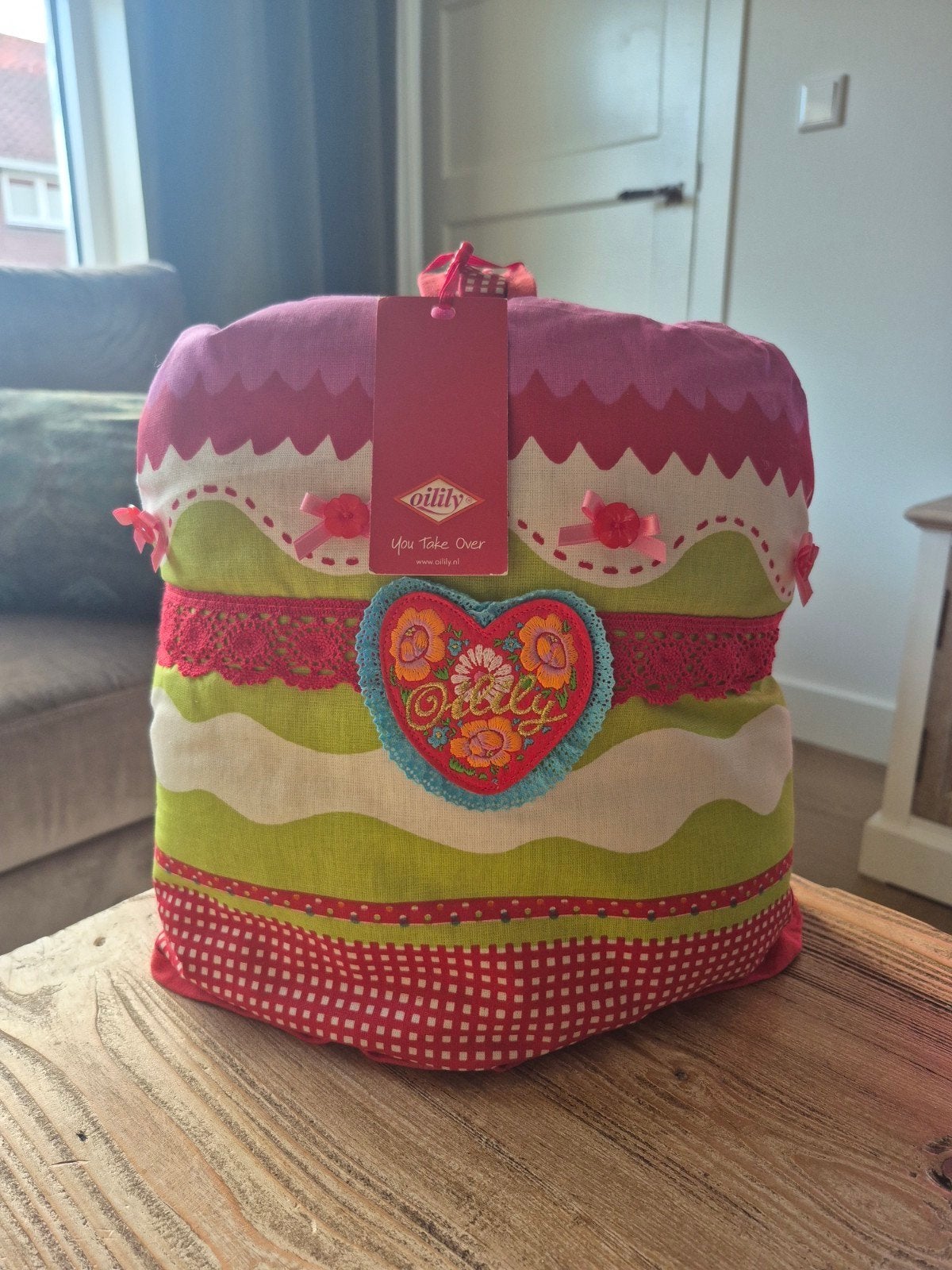 Oilily Theemuts – Vrolijk & Kleurrijk Design, Ophalen of Verzenden, Gebruikt, Aardewerk, Overige stijlen