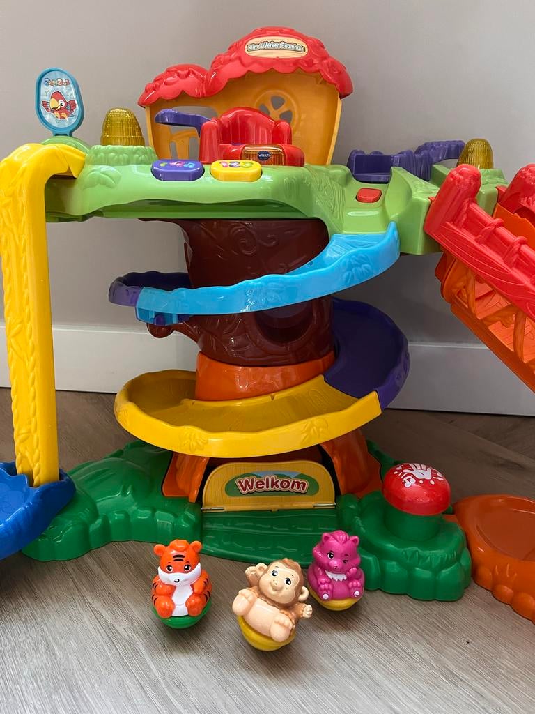 VTech Toet Toet Dieren Boomhuis met geluid en muziek, Ophalen, Gebruikt, 6 maanden tot 2 jaar