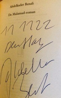 Gesigneerd, Abdelkader Benali, De Malamud Roman, Ophalen of Verzenden, Zo goed als nieuw, Abdelkader Benali, Nederland