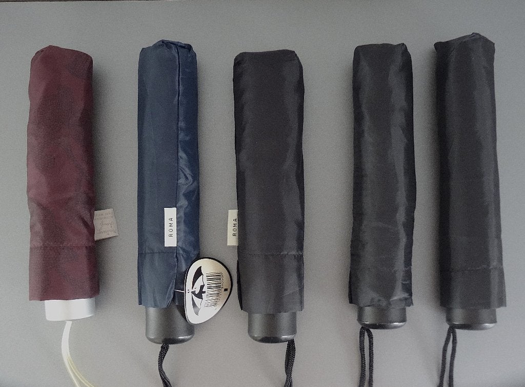 5 opvouwbare paraplu’s, in hoesje, splinternieuw, Ophalen of Verzenden, Nieuw, Zwart