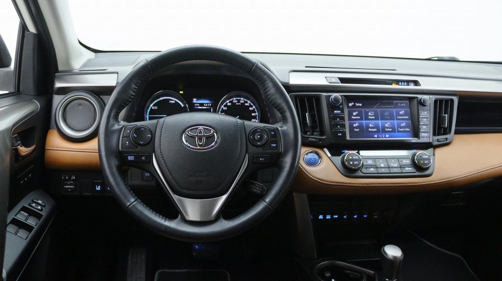 Toyota RAV4 2.5 Hybrid Style | Leder | Afn. Trekhaak | All S, Auto's, Gebruikt, Wit, Leder, Bedrijf