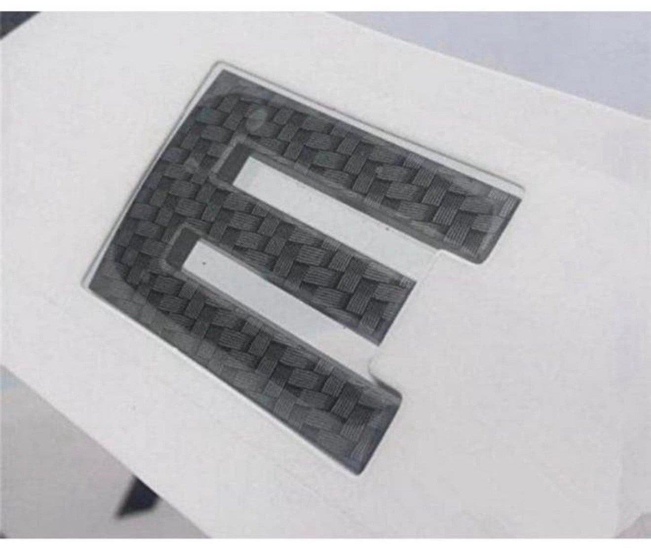 Carbon 3D chroom chrome RANGE ROVER sticker embleem set, Auto diversen, Ophalen of Verzenden, P, P, P