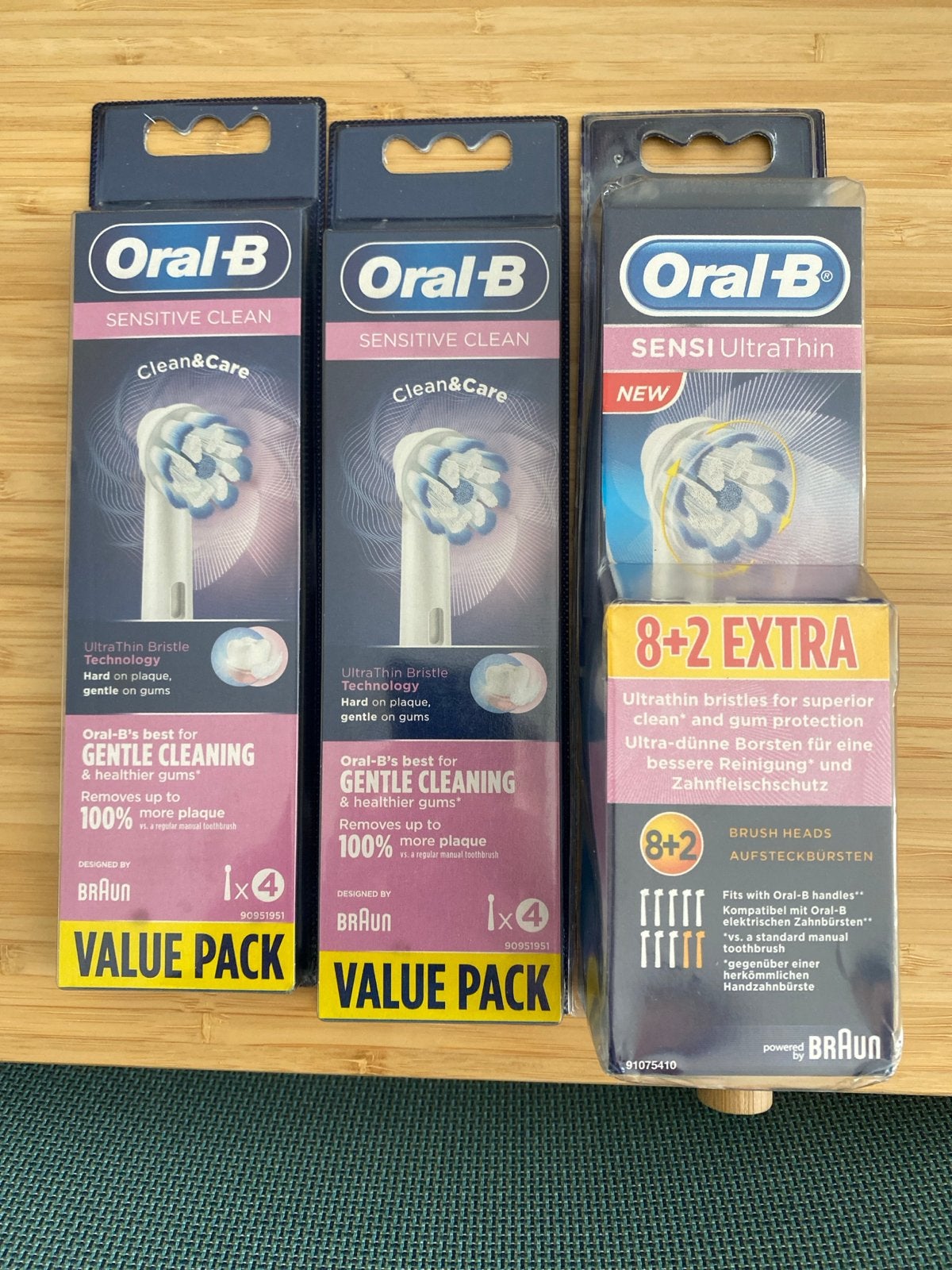 16x Oral-B Opzetborstels Sensitive Clean & Sensi UltraThin, Ophalen of Verzenden, Nieuw, Mondverzorging