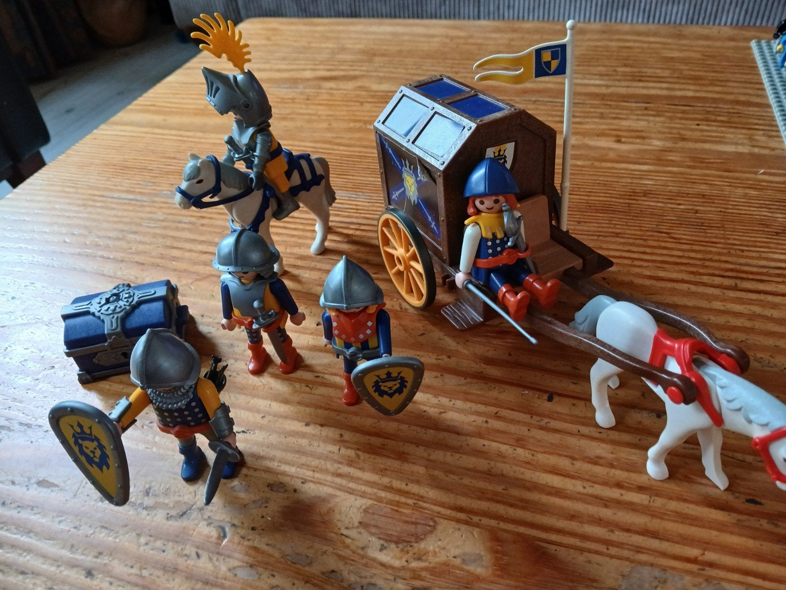 playmobil ridderset, Ophalen of Verzenden, Zo goed als nieuw