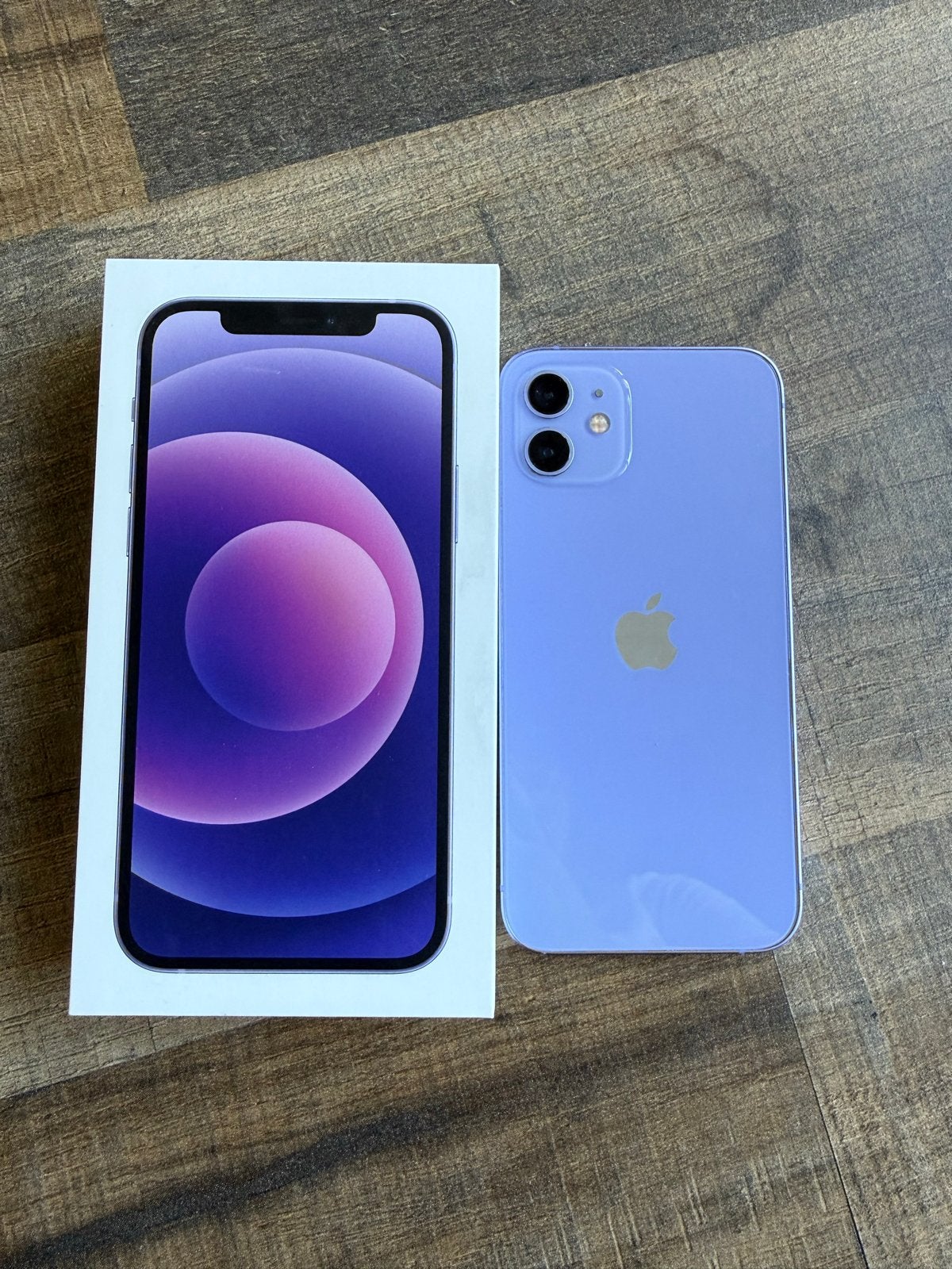 iPhone 12 Paars (128 GB) - Goed werkend met gebruikssporen, Ophalen, Gebruikt, Paars, IPhone 12