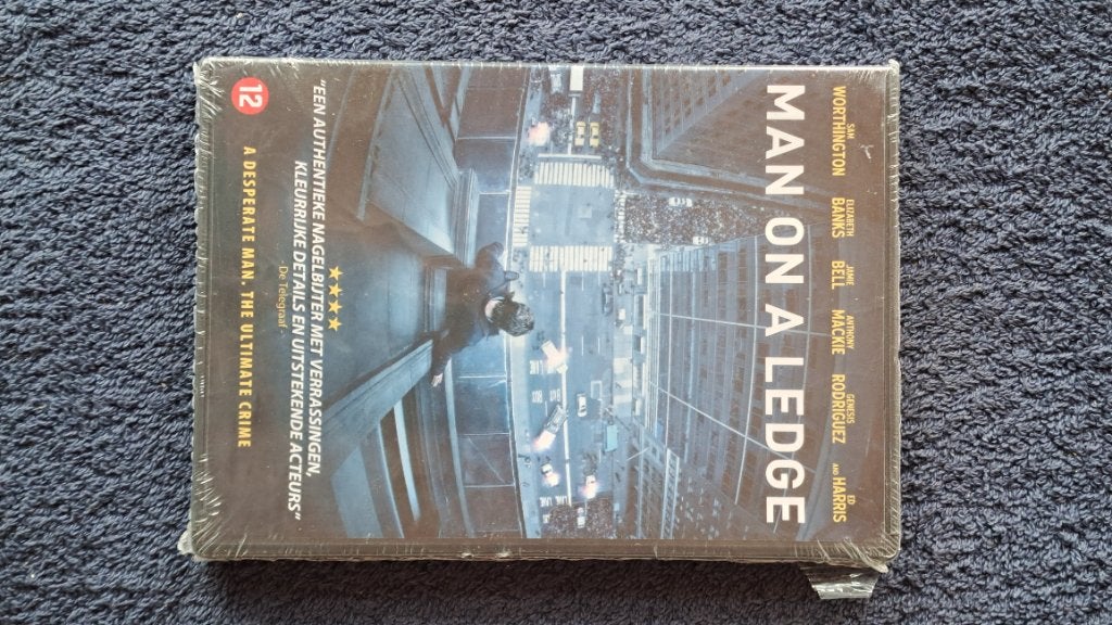 Man on a Ledge "Sam Worthington, Ed Harris", Alle leeftijden, Ophalen of Verzenden, Zo goed als nieuw, Actiethriller