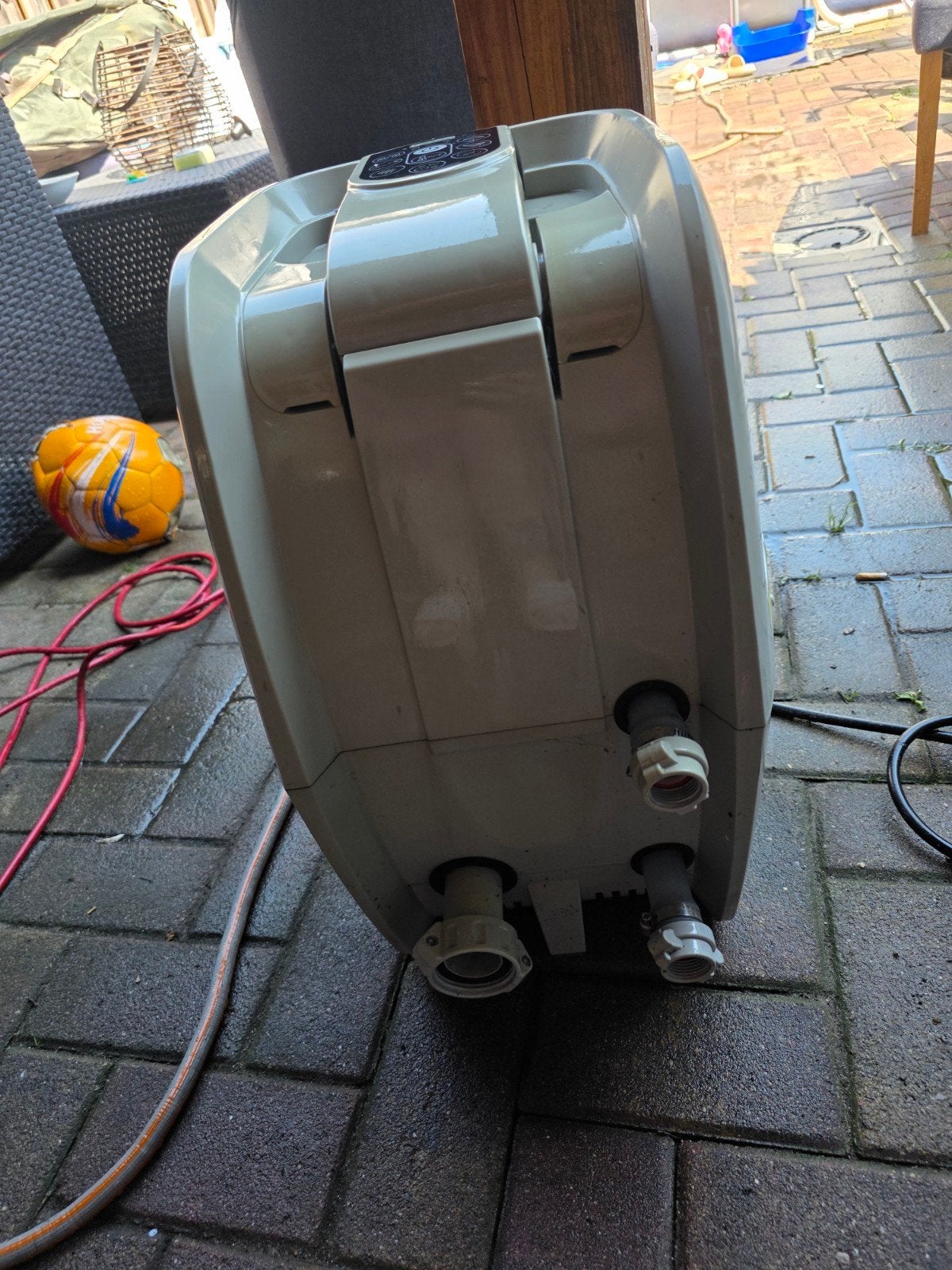 Jaccuzi pomp, Ophalen, Zo goed als nieuw, Pomp, Opblaasbaar