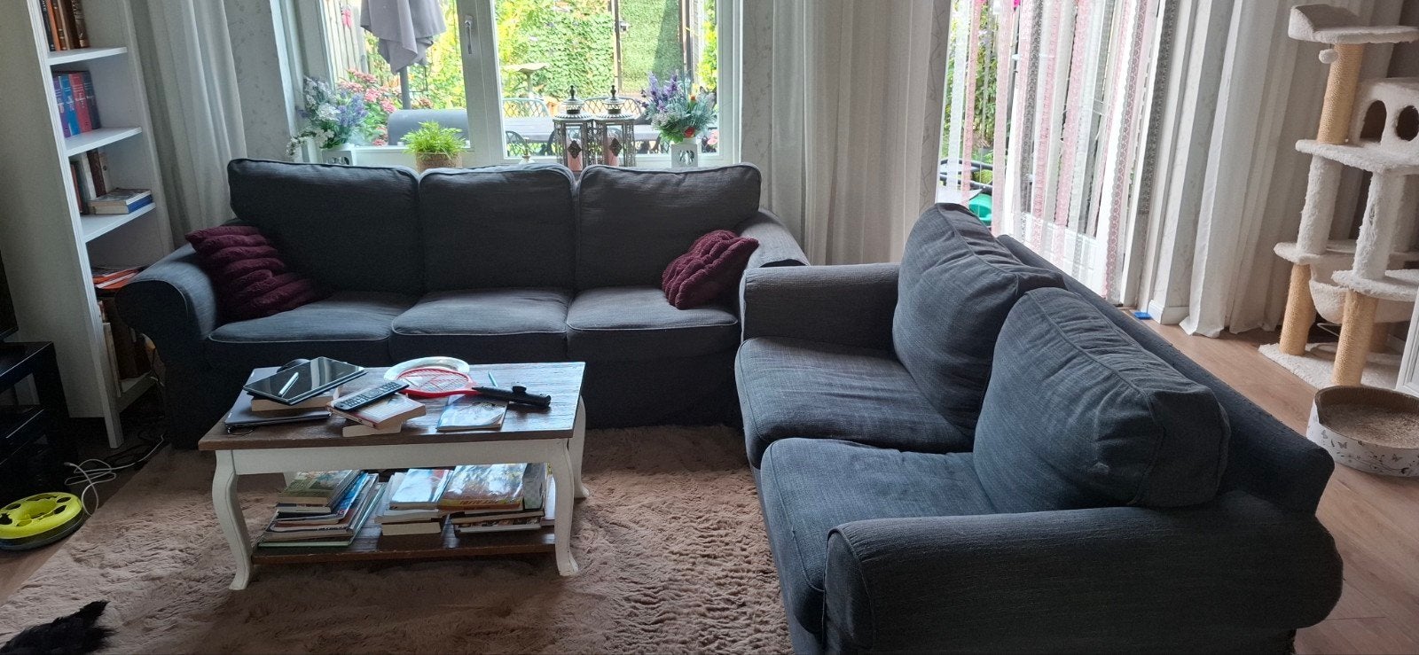 ikea ektorp bankstel, Ophalen, Gebruikt, Stof