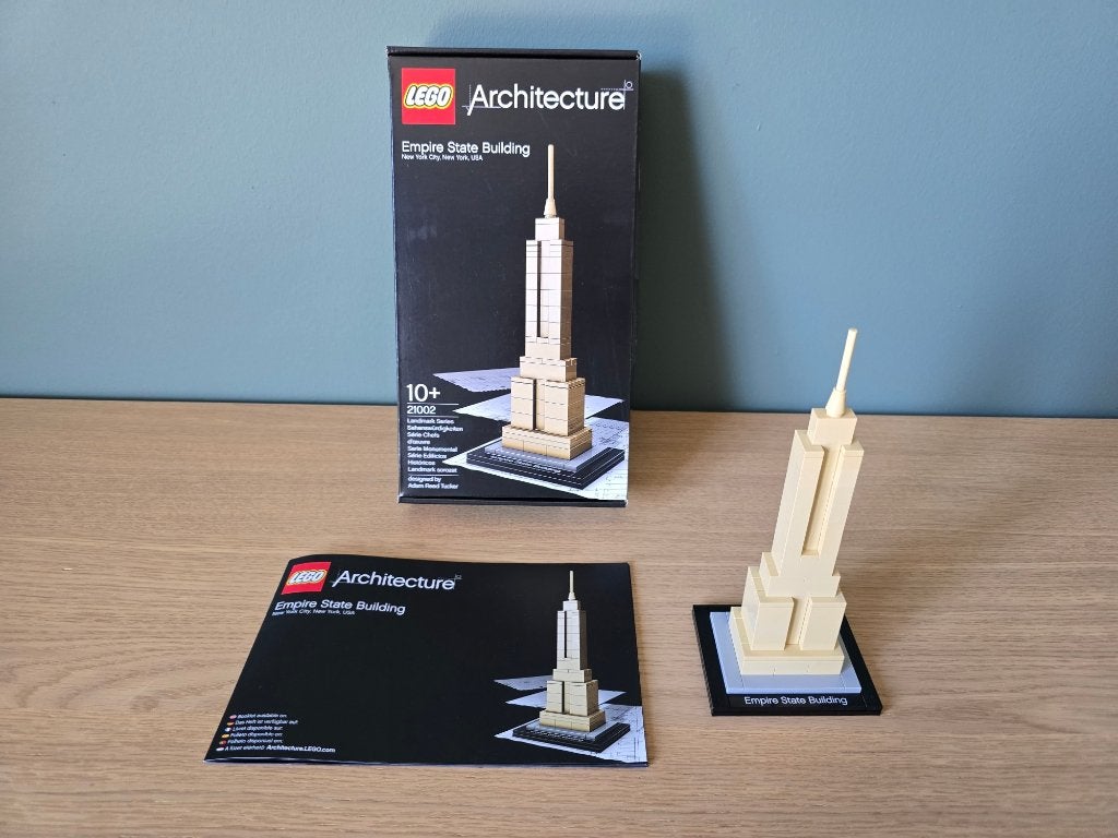 Lego Architecture 21002 Empire State Building, Inclusief instructies, Lego, Architecture, Ophalen of Verzenden