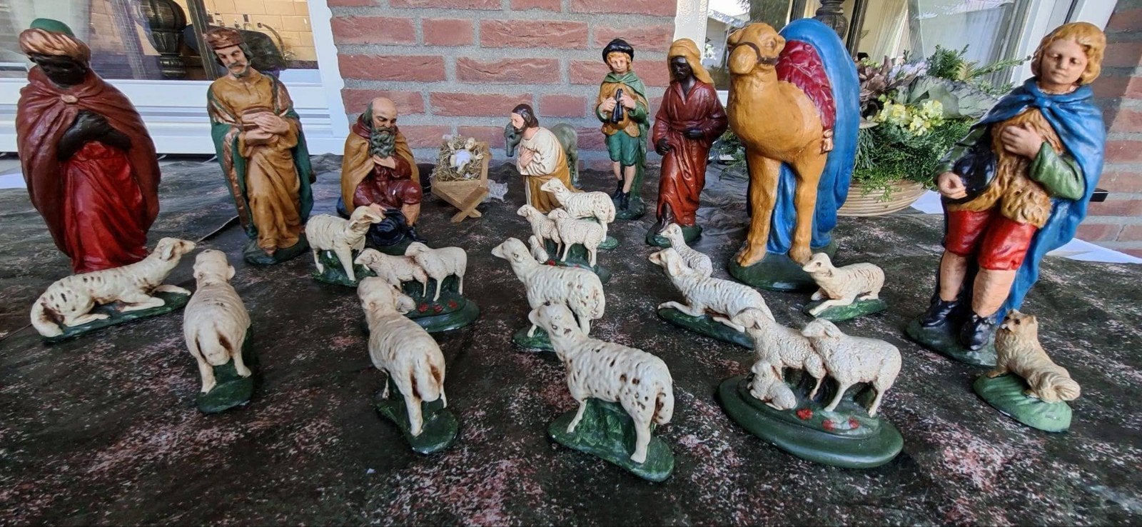 kerstgroep, Diversen, Ophalen, Gebruikt