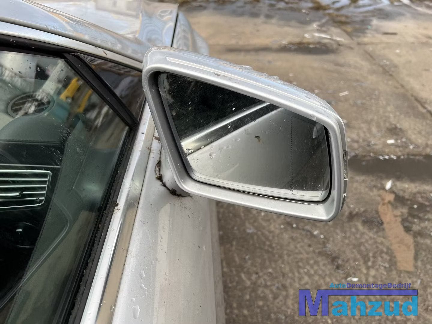MERCEDES CLS X218 zilver 775 rechts spiegel 2012-2017, Auto-onderdelen, Spiegels, Gebruikt, Mercedes-Benz AG, Mercedes-Benz, Ophalen of Verzenden