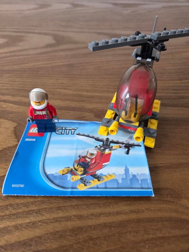 Lego City helikopter 30019, Lego, Ophalen of Verzenden, Compleet, Complete set