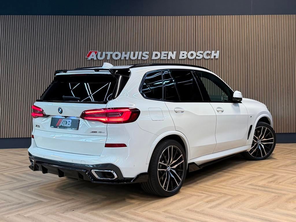 BMW X5 XDrive45e High Executive 394PK - M SPort - Pano, Auto's, BMW, Adaptive Cruise Control, Gebruikt, 394 pk, Wit