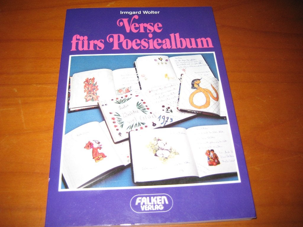 Verse fürs Poesiealbum von Irmgard Wolters (213), Ophalen of Verzenden, Zo goed als nieuw
