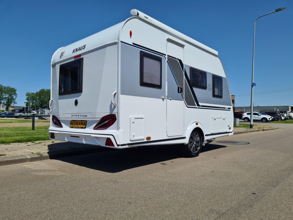Knaus Sport E-Power Selection 400 QD, Caravans en Kamperen, Bedrijf, Treinzit, Tot en met 3, Schokbreker