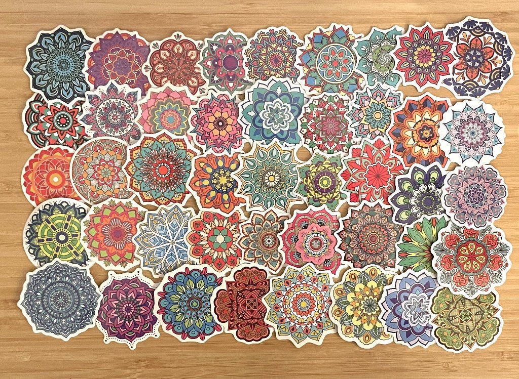 Mandala stickers, Verzenden, Nieuw, Meerdere stickers
