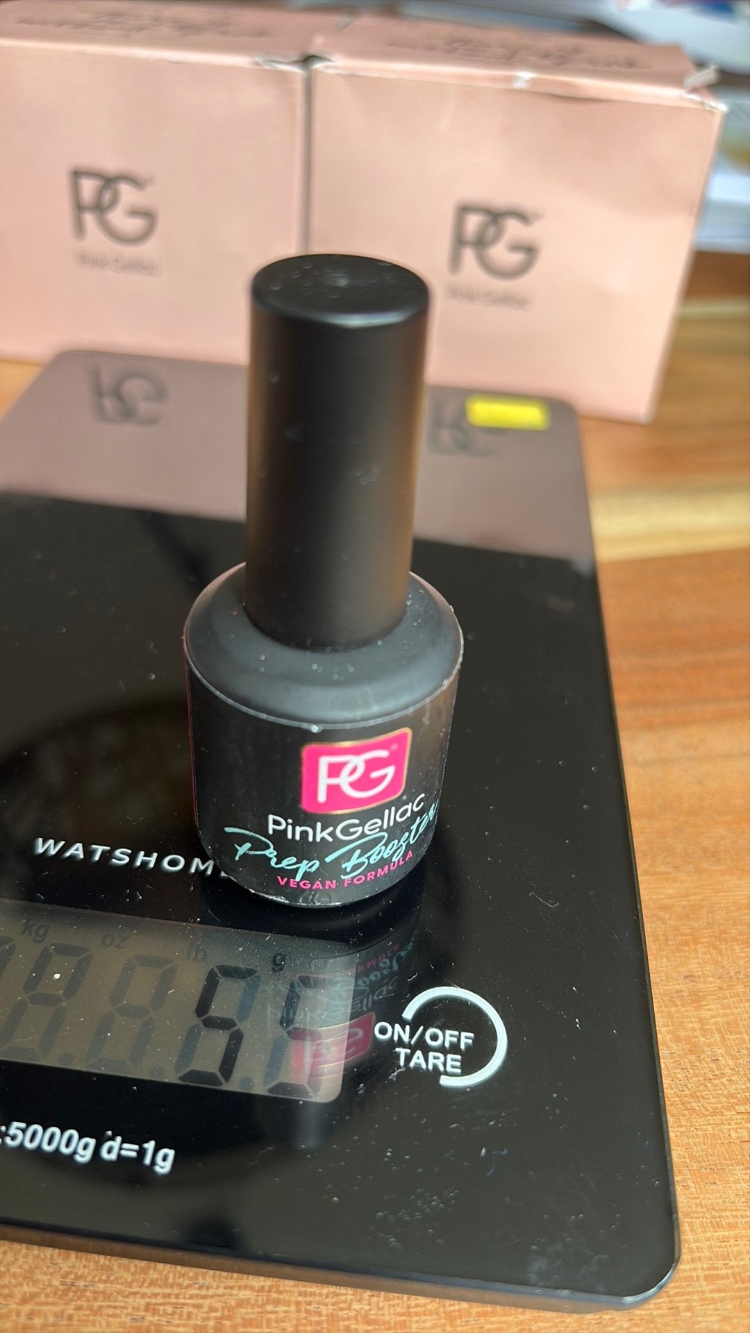 Pink gellac prep booster vegan, Ophalen of Verzenden, Zo goed als nieuw, Handen en Nagels