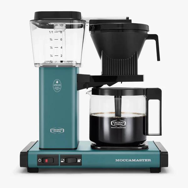 Gezocht: Moccamaster in de kleur Ocean Blue, Ophalen, Koffiemachine, Gemalen koffie
