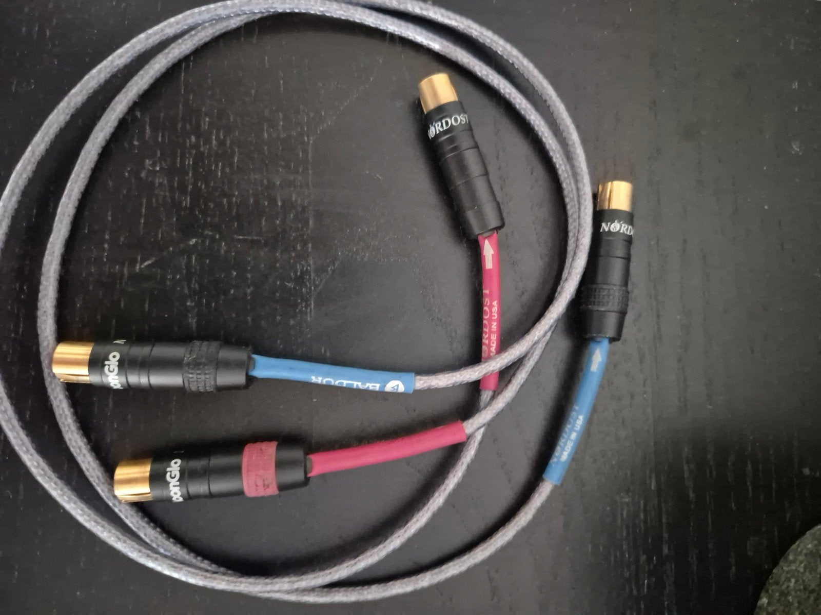 Nordost Baldur Interlink-kabel - Hoogwaardige audiokabel, Ophalen of Verzenden, Zo goed als nieuw, Minder dan 2 meter, Interlink-kabel