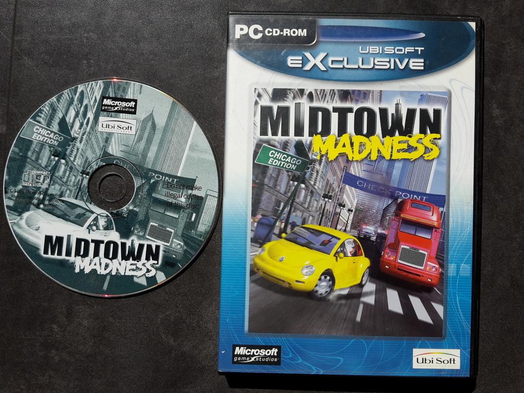 PC Game - Midtown Madness - Race Spel, 1 speler, Racen en Vliegen, Ophalen of Verzenden, Zo goed als nieuw