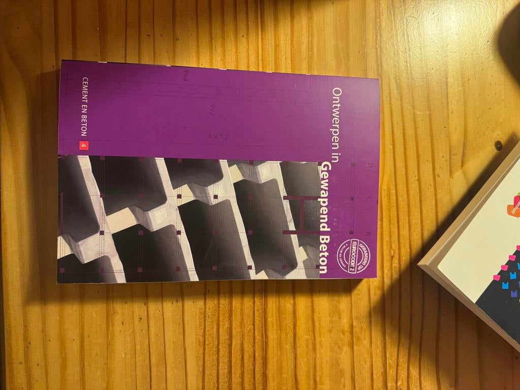 Ontwerpen in Gewapend Beton - Studieboek (ongebruikt), Ophalen of Verzenden, Beta, Nieuw, HBO