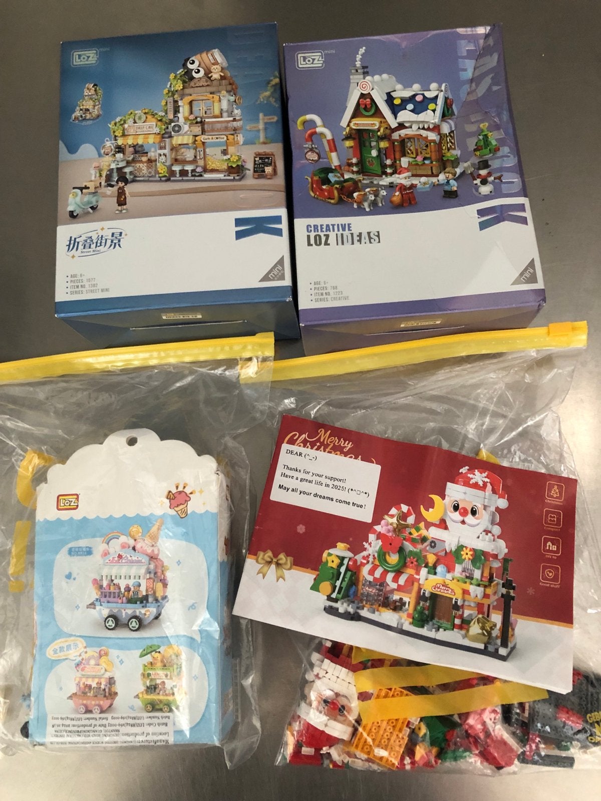Loz bouwdoosjes - diverse soorten (vergelijkbaar met Lego), Ophalen of Verzenden, Gebruikt, Overige merken