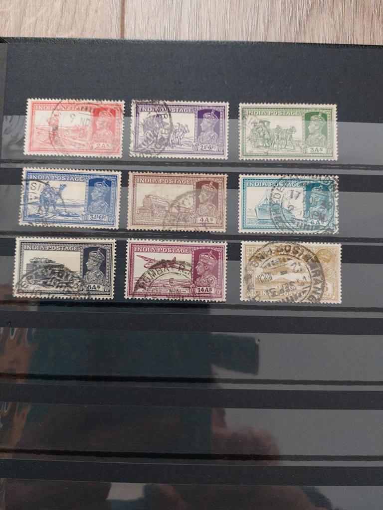 India Gestempeld ( Engeland ) - Britse rijk, Postzegels en Munten, Postzegels | Volle albums en Verzamelingen, Ophalen of Verzenden