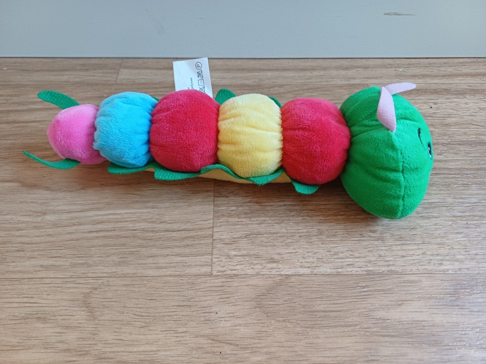 rups knuffel ongeveer 20 cm, Kinderen en Baby's, Speelgoed | Knuffels en Pluche, Ophalen of Verzenden, Zo goed als nieuw, Overige typen