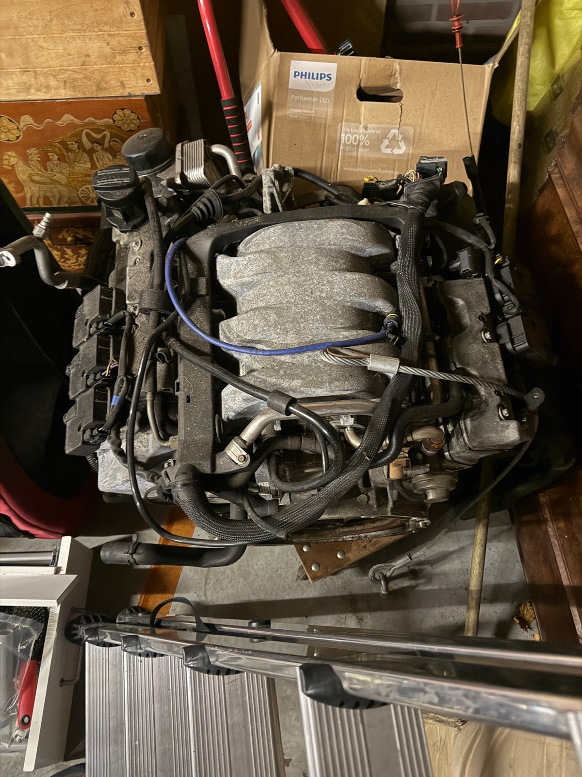w210 mercedes benz 320 blok en bak, Ophalen