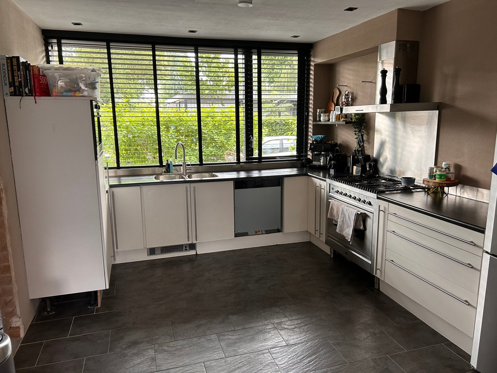 Bruynzeel keuken OPHALEN WEEKEND VAN 27-6, Ophalen, Gebruikt, Wit, Enkelwandige keuken