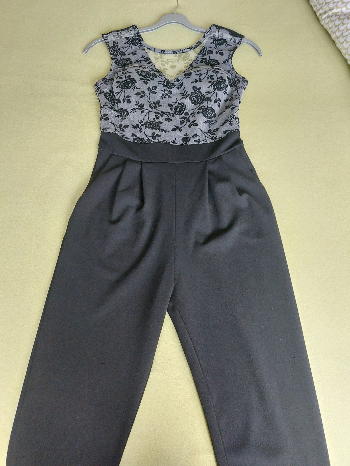 NIEUWSTAAT ITALIAANS DESIGN JUMPSUIT/ ZWART GALAPAK maat M, Kleding | Dames, Jumpsuits, Maat 38/40 (M), Zwart, BLU ROYAL PRONTO MODA