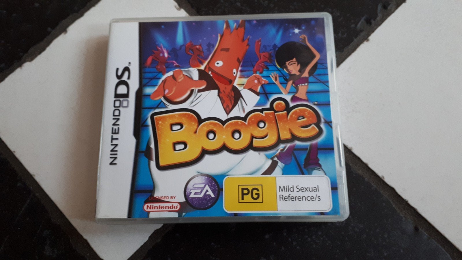 Nintendo DS spel game Boogie als nieuw compleet met 3D-bril, Online, 1 speler, Ophalen of Verzenden, Zo goed als nieuw