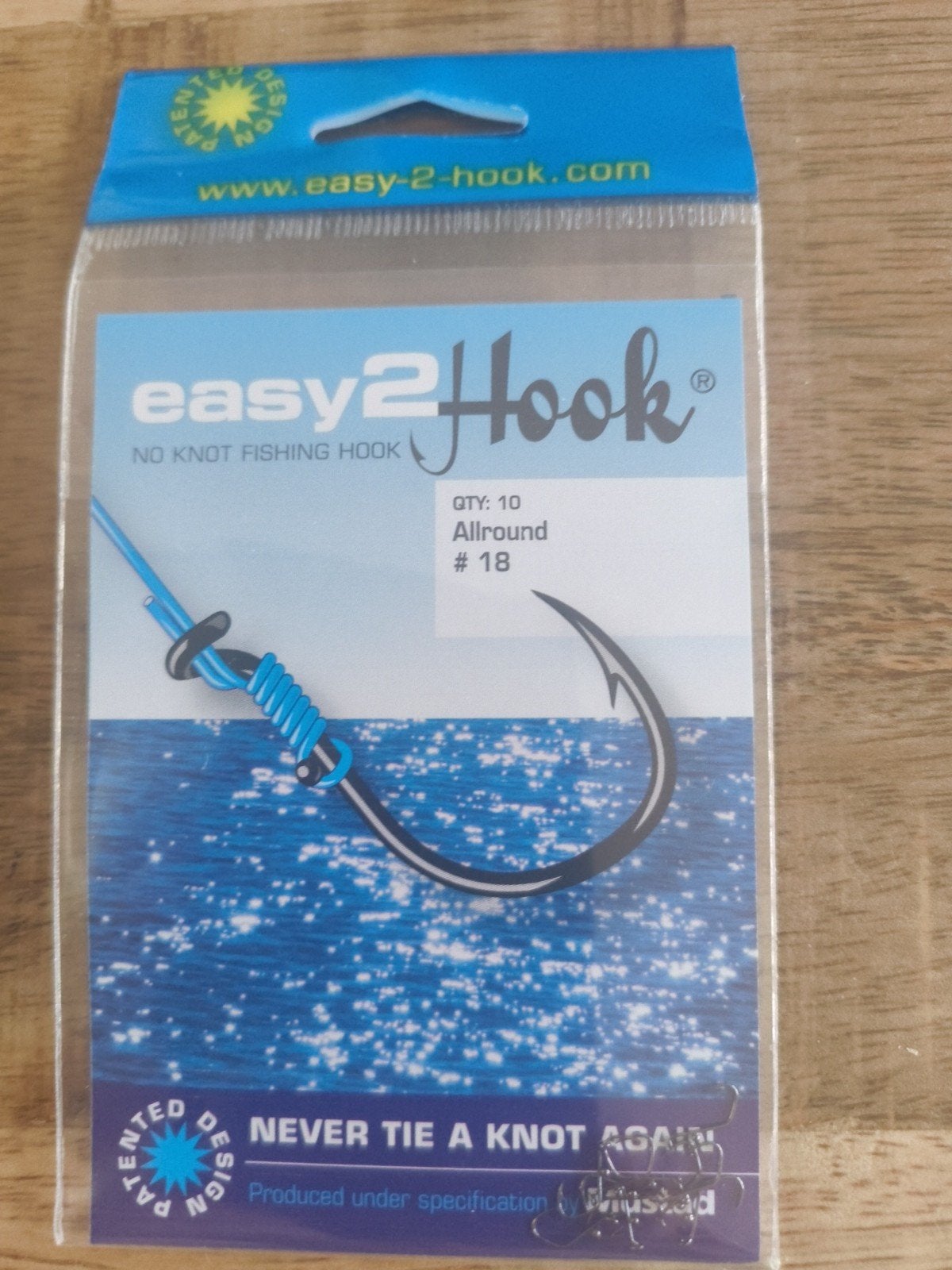 Easy2Hook Vishaak Allround #18 - No Knot Fishing Hook, Ophalen of Verzenden, Nieuw, Haak