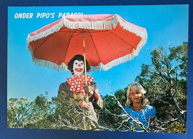Onder Pipo's parasol op Bizarra, Verzamelen, Ophalen of Verzenden, 1960 tot 1980, Ongelopen, Overige thema's