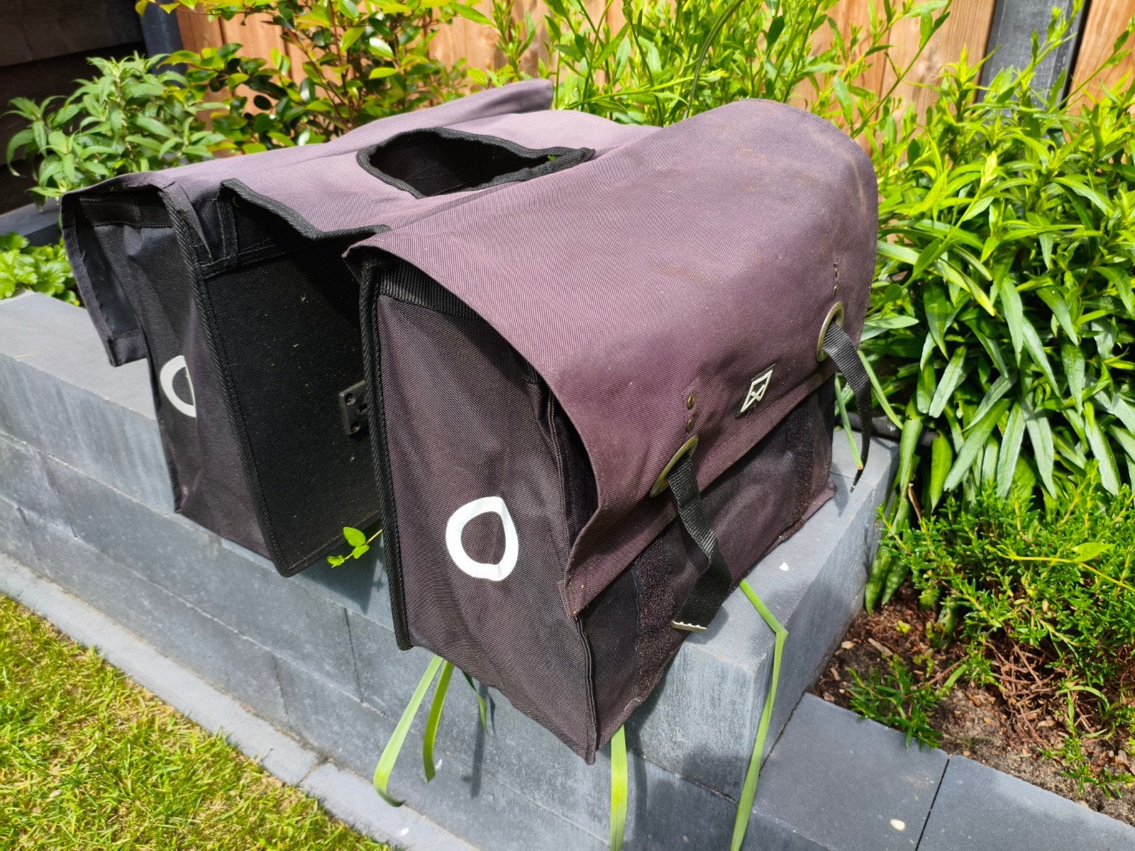 Dubbele Willex Fietstas- 2x 38x33x18 cm (ongeveer 45 liter), Ophalen, Gebruikt, Willex